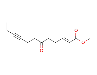 Methyl 6-oxo-2(E)-dodecen-9-ynoate