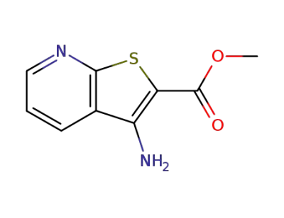 3-aminothieno[2,3-b]pyridine-2-carboxylic acid methyl ester